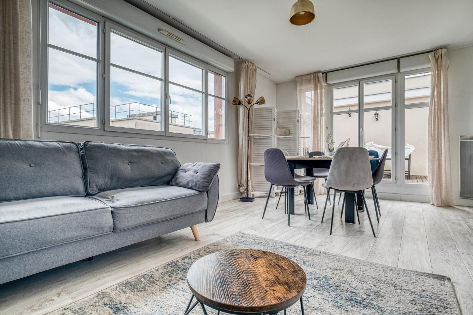 Appartement Family Terrasse 6-7Pers Proche Disney Et Gare Montévrain Zewnętrze zdjęcie